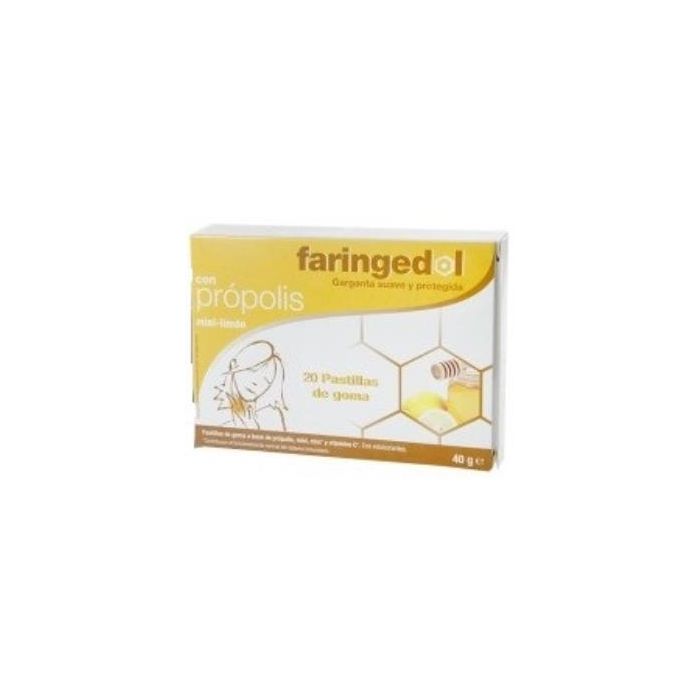 Faringedol Sabor Limón Miel 20 Pastillas de Goma