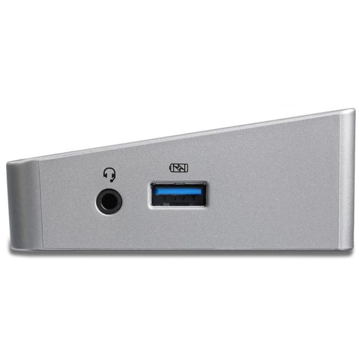 Hub USB Startech DK30CH2DEPUE Negro Negro/Plateado Plateado 100 W 3 Hub USB Startech DK30CH2DEPUE Negro Negro/Plateado Plateado 100 W 3