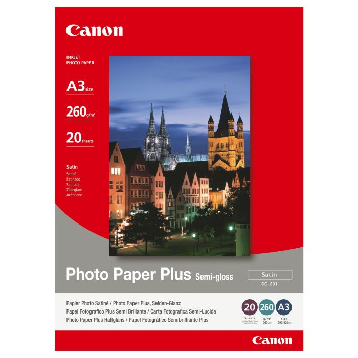 Papel Fotográfico Brillante Canon 1686B026 Papel Fotográfico Brillante Canon 1686B026