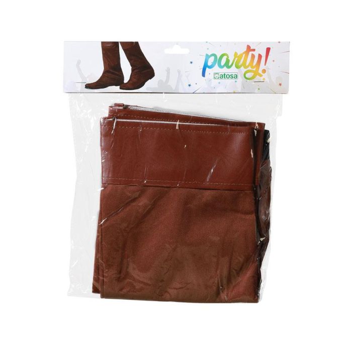 Cubrebotas Carnaval Marrón Hombre Adulto 1