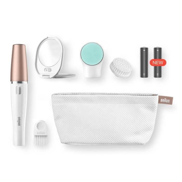 BRAUN FaceSpa 851V 3in1 Face Depiladora y cepillo de limpieza 1 BRAUN FaceSpa 851V 3in1 Face Depiladora y cepillo de limpieza 1
