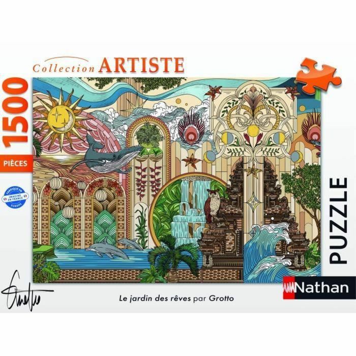Nathan 12001612 Puzzle de 1500 piezas El Jardín de los Sueños, calidad premium, Colección del Artista, +14 años Nathan 12001612 Puzzle de 1500 piezas El Jardín de los Sueños, calidad premium, Colección del Artista, +14 años