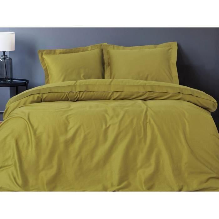Juego de cama - 1 funda nórdica 220x240 cm + 2 fundas de almohada 60x60 cm - 100% algodón satén - Verde 3 Juego de cama - 1 funda nórdica 220x240 cm + 2 fundas de almohada 60x60 cm - 100% algodón satén - Verde 3