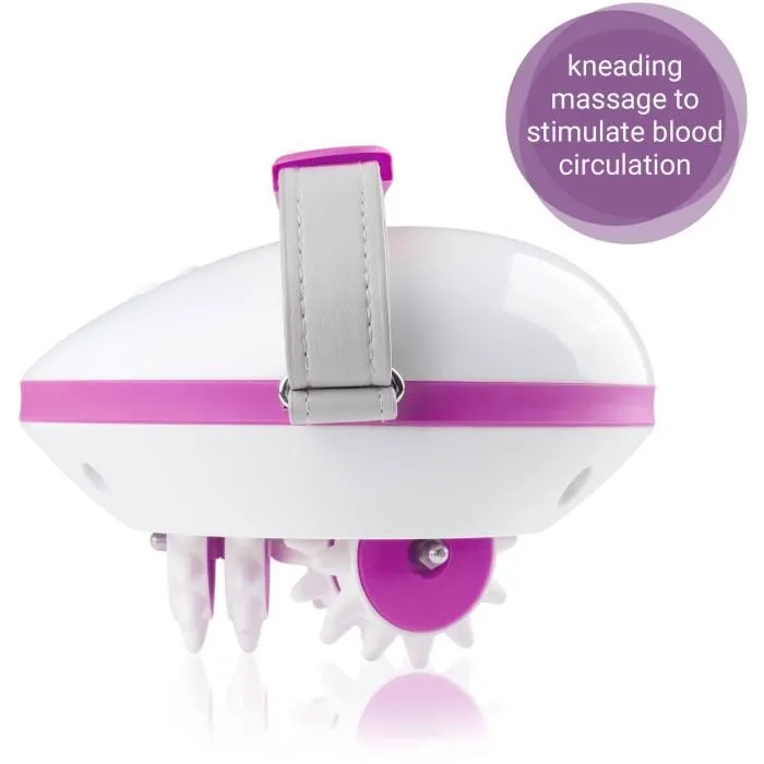 Medisana Ac850 Dispositivo Masaje Anticelulítico para Piel Firme con 2 Intensidades y Rodillos Giratorios 3