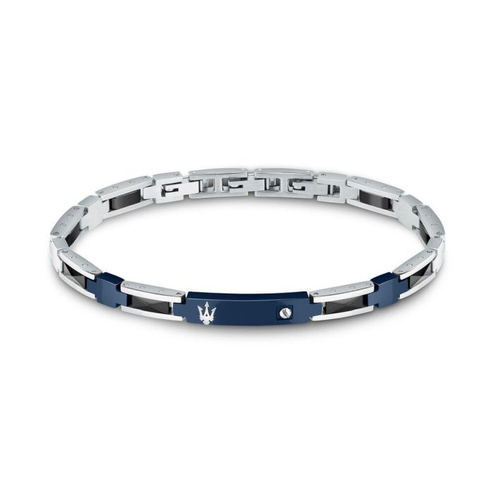 Pulsera Hombre Maserati CERAMIC Acero Inoxidable Plateado Pulsera Hombre Maserati CERAMIC Acero Inoxidable Plateado