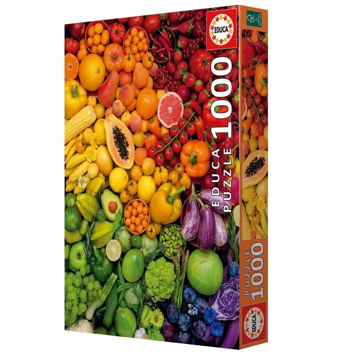 Educa Puzzle 1000 Piezas Vitaminas De Colores 20178 2 Educa Puzzle 1000 Piezas Vitaminas De Colores 20178 2