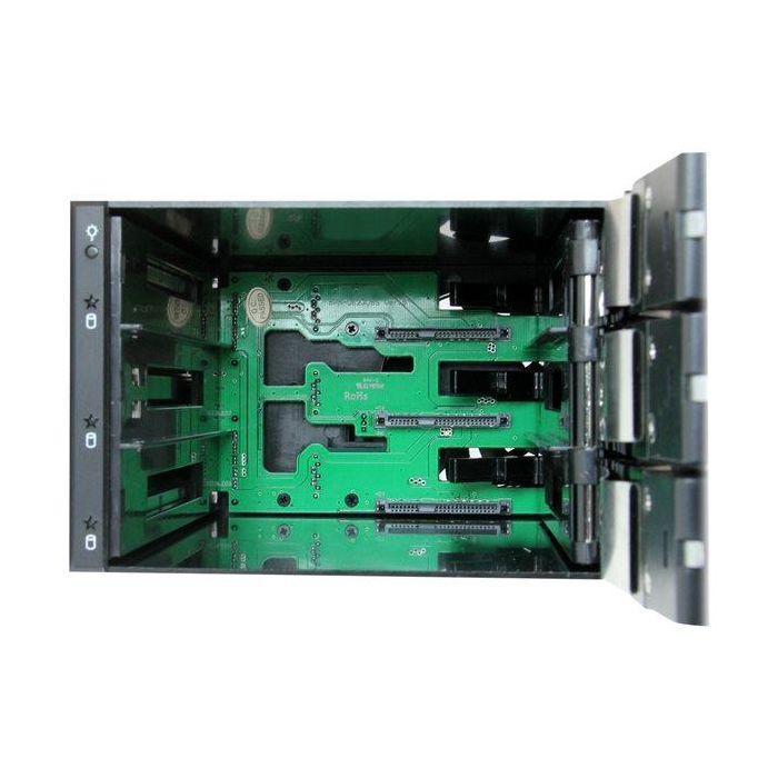 Rack Startech HSB3SATSASBA Negro 3,5" Portátil 5 Rack Startech HSB3SATSASBA Negro 3,5" Portátil 5