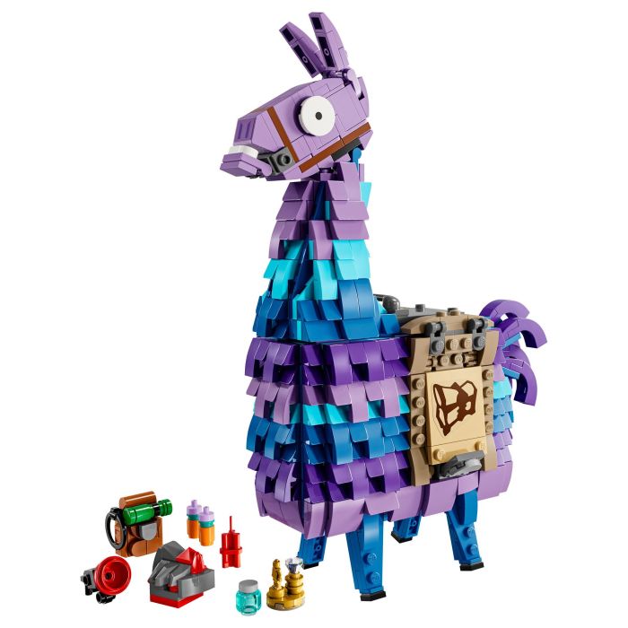 Lego Fortnite 77071 Llama de Suministros Minifigura Inspirada en el Videojuego para Adolescentes
