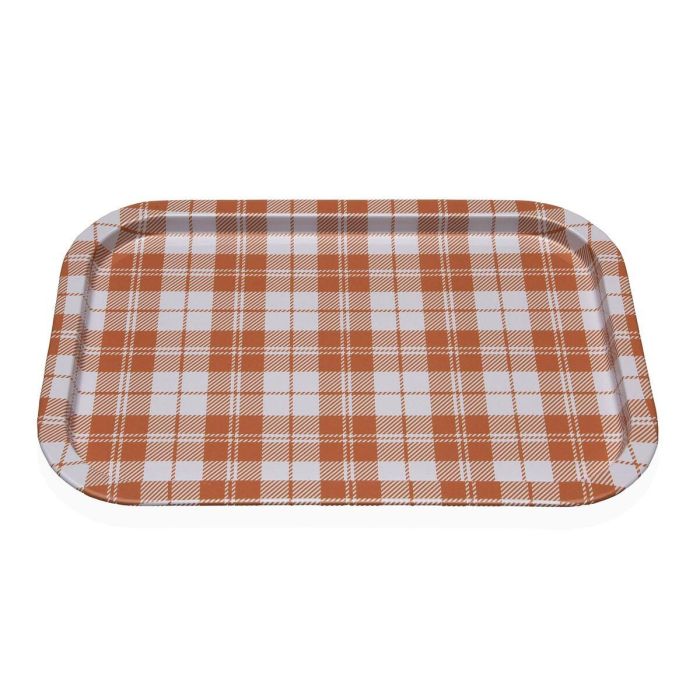 Bandeja Versa Vichy Amarillo 23 X 1,5 X 34 CM 0 Bandeja Versa Vichy Amarillo 23 X 1,5 X 34 CM 0