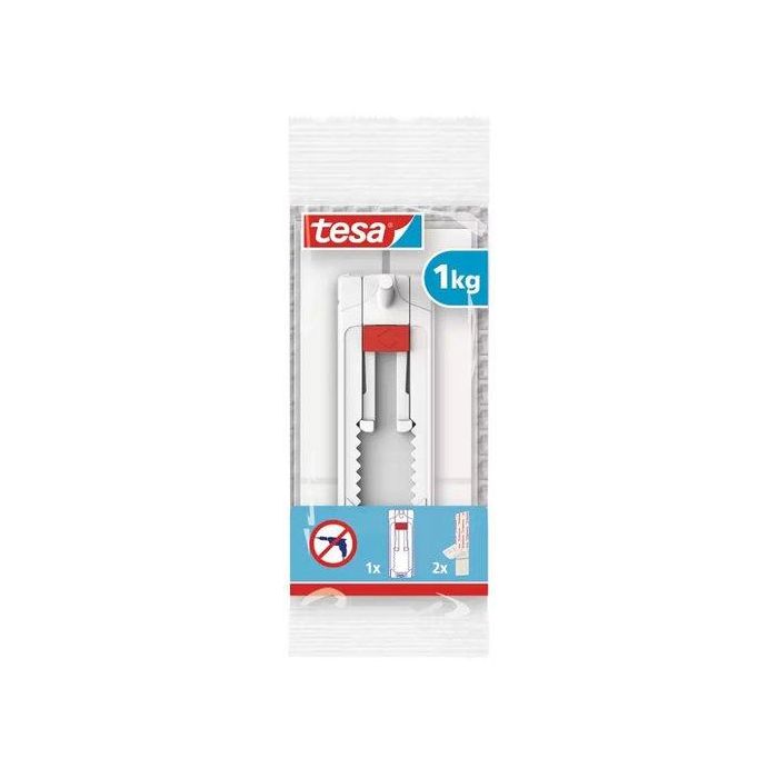 Clavo Adhesivo Tesa Ajustable Para Paredes Pintadas Y Yeso 1 Kg Blister De 1