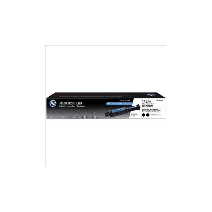 HP 143A Kit de recarga de toner Neverstop Pack 2 HP 143A Kit de recarga de toner Neverstop Pack 2