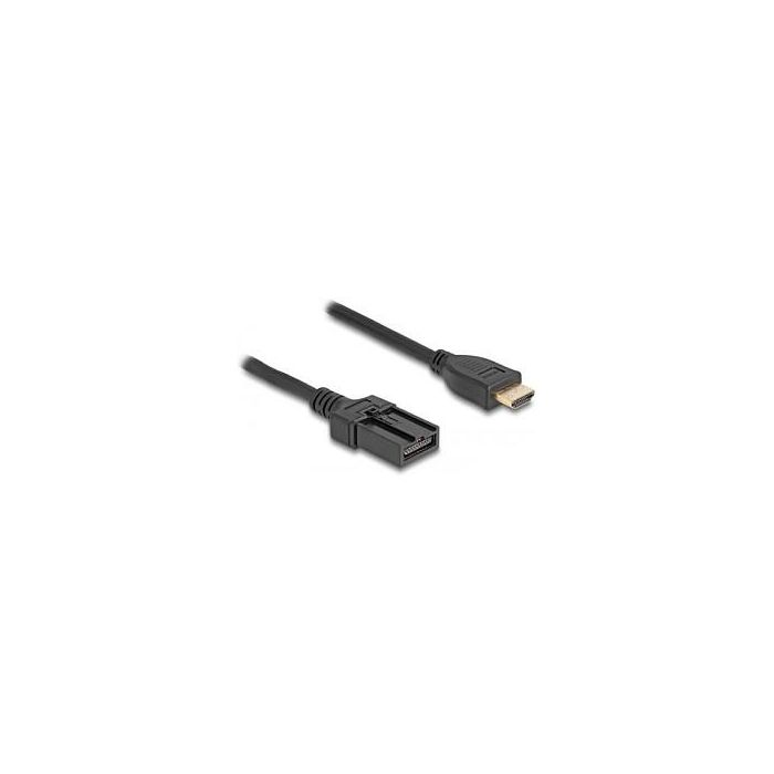 DeLOCK Cable HDMI Automotive HDMI-A Macho a HDMI-E Macho 3m 4K 60Hz HDR 10.2Gbit/s 1