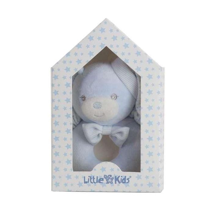Sonajero osito sweet estrellas 16cm azul caja casita 1 Sonajero osito sweet estrellas 16cm azul caja casita 1