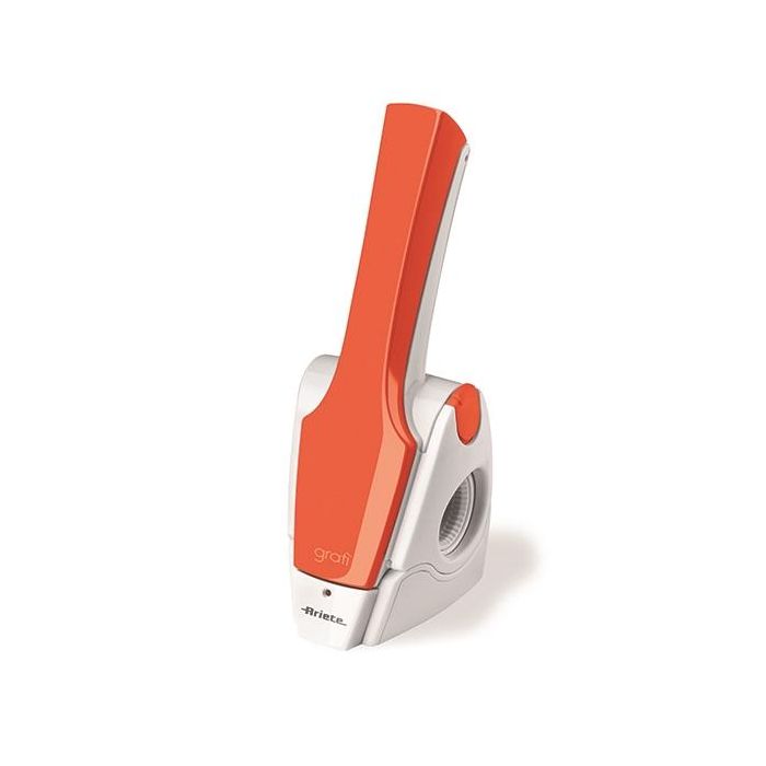 Ariete 447 Rallador Eléctrico 2.0 Naranja - Rápido, Recargable, Fácil Limpieza