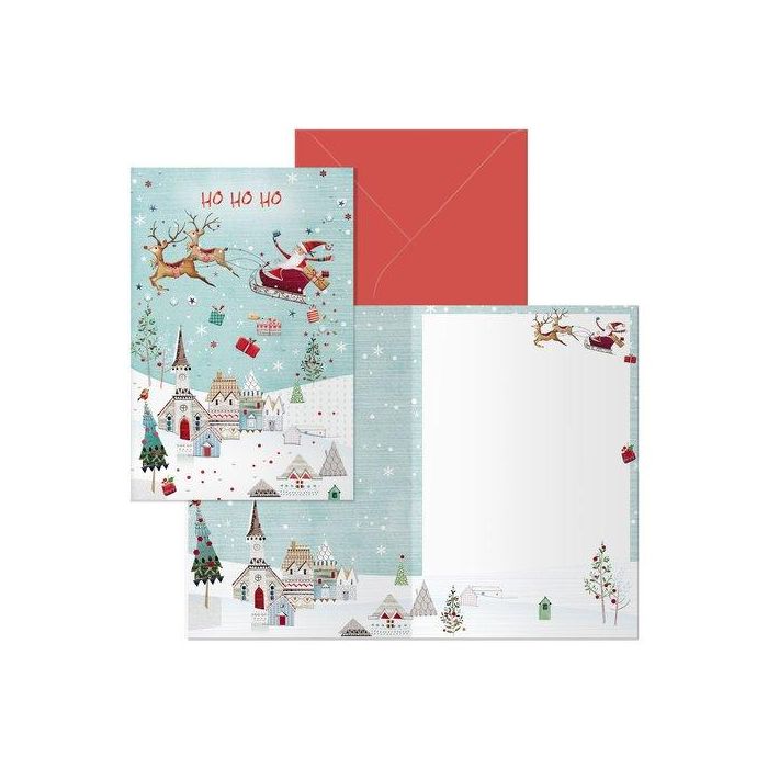 Christmas Dohe 115X170 Laponia 6 unidades
