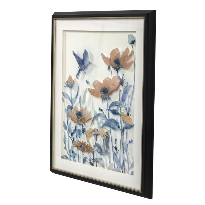 Cuadro Shabby DKD Home Decor Azul Beige 2 x 60 x 50 cm (3 Unidades) 3 Cuadro Shabby DKD Home Decor Azul Beige 2 x 60 x 50 cm (3 Unidades) 3