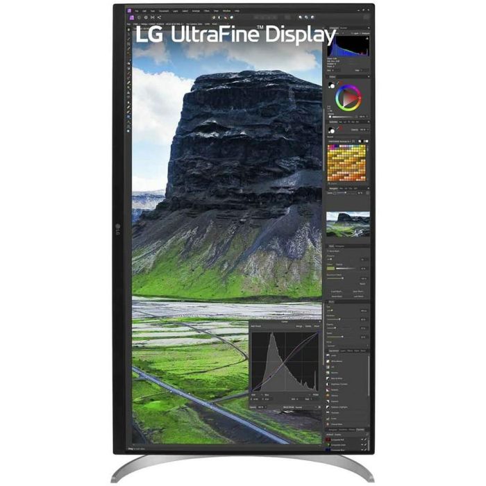 LG 32UQ850V-W Monitor UltraFine 32" 4K UHD (3840x2160) IPS 5ms 60Hz HDR400 HDMI DP USB-C Speakers Pivot Silver 9