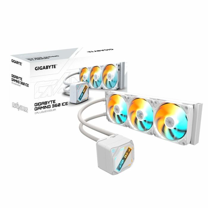 GIGABYTE GAMING 360 ICE Procesador Sistema de refrigeración líquida todo en uno 12 cm Blanco 1 pieza(s) 5 GIGABYTE GAMING 360 ICE Procesador Sistema de refrigeración líquida todo en uno 12 cm Blanco 1 pieza(s) 5