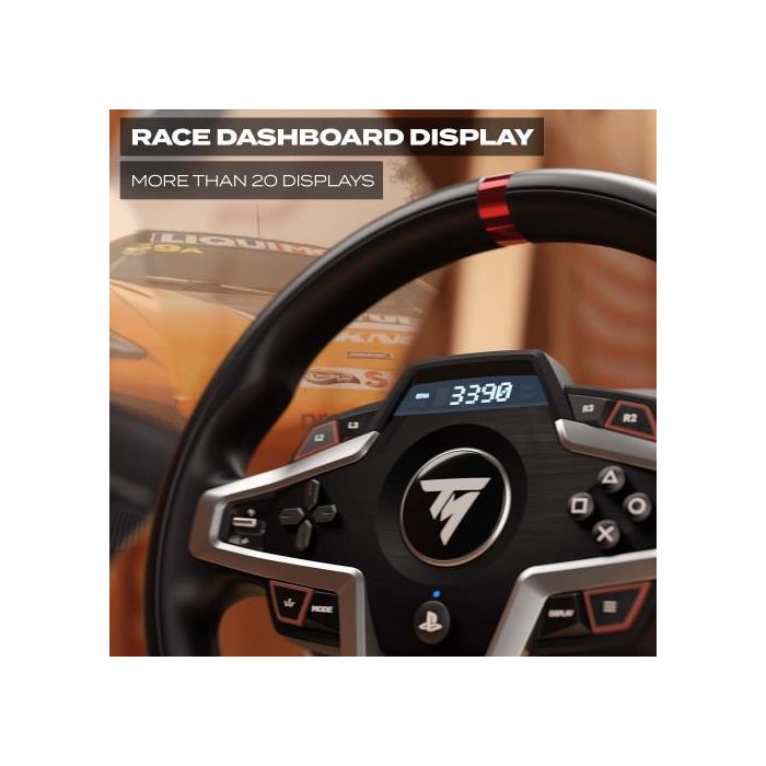 Thrustmaster Volante + Pedales T248 PS5/PS4/PC con Force Feedback, Pantalla LCD y Pedalier Magnético 4160783 5