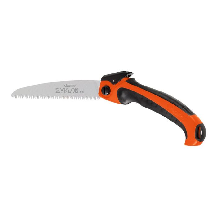 Stocker Serrucho zyklon 180, longitud hoja 18 cm, acero tratado térmicamente, empuñadura ergonómica
