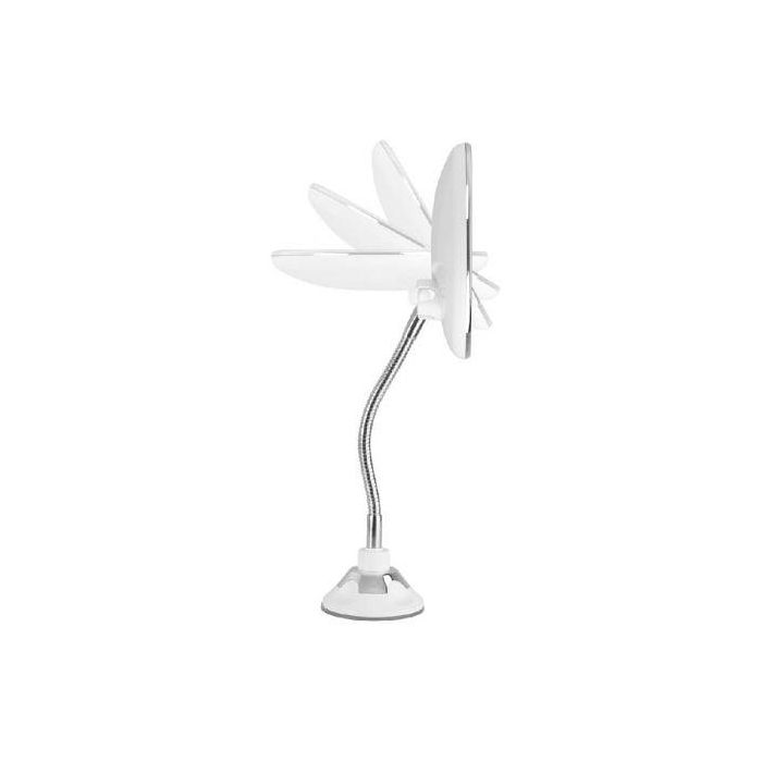 Orbegozo ESP 1020 Espejo Cosmético con Luz LED, Aumento 10X, Brazo Extensible y Ventosa Ajustable Ø17cm 3 Orbegozo ESP 1020 Espejo Cosmético con Luz LED, Aumento 10X, Brazo Extensible y Ventosa Ajustable Ø17cm 3