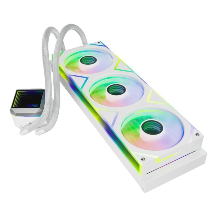 XPG LEVANTE II 360 Refrigeración Líquida AIO 360mm Procesador ARGB Blanco Compatible Intel LGA 1700/1851 AMD AM5/AM4 2 XPG LEVANTE II 360 Refrigeración Líquida AIO 360mm Procesador ARGB Blanco Compatible Intel LGA 1700/1851 AMD AM5/AM4 2