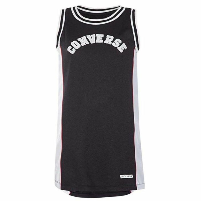 Vestido Converse Basketball Jurk Niña Negro 8-10 Años 0 Vestido Converse Basketball Jurk Niña Negro 8-10 Años 0