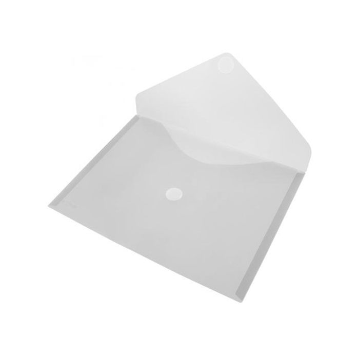 Office Box Carpeta Sobre Cierre C-Velcro Classic A5 Apaisado Plástico Cristal Translúcido Office Box Carpeta Sobre Cierre C-Velcro Classic A5 Apaisado Plástico Cristal Translúcido