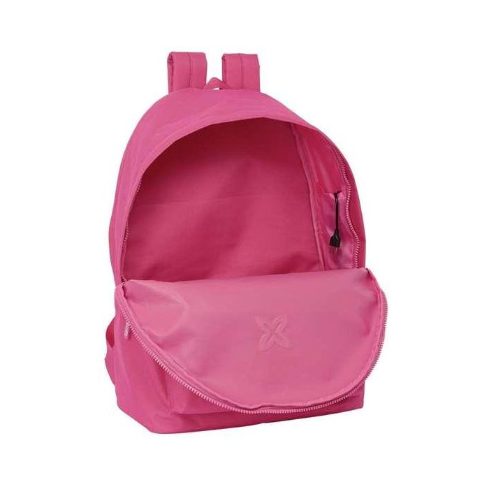 Safta Mochila Doble para Portátil 15,6"+USB Munich Básicos Fucsia 31x44x18 cm 3 Safta Mochila Doble para Portátil 15,6"+USB Munich Básicos Fucsia 31x44x18 cm 3