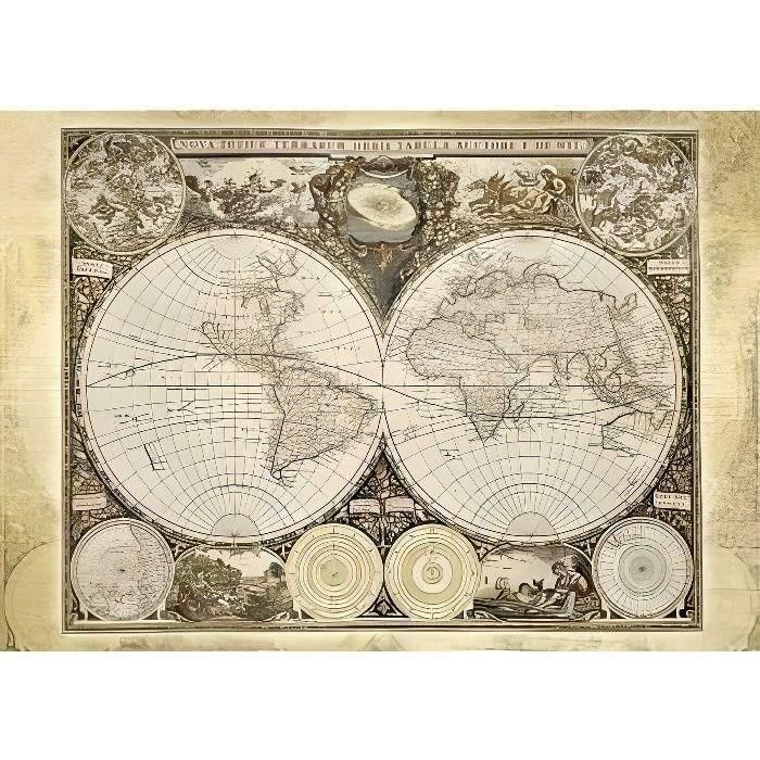SCHMIDT SPIELE Mapa del Mundo Histórico Adulto Puzzle - 2000 Piezas SCHMIDT SPIELE Mapa del Mundo Histórico Adulto Puzzle - 2000 Piezas