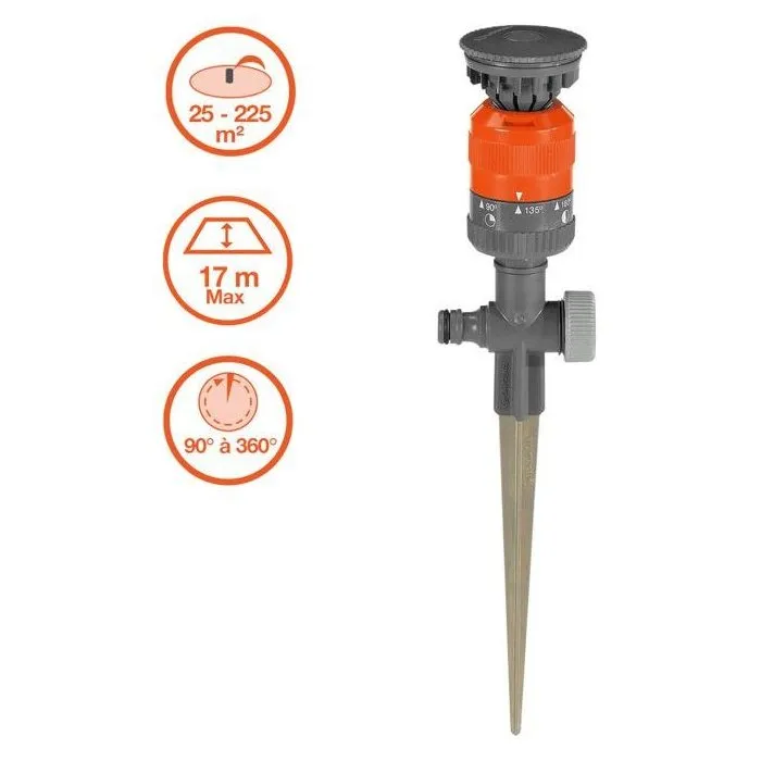 Gardena Turbina Vario 1949-20 Comfort Pico, 225 m² 0 Gardena Turbina Vario 1949-20 Comfort Pico, 225 m² 0