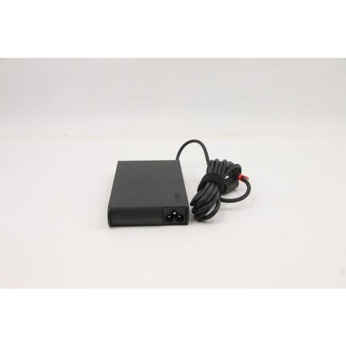 Lenovo AC adapter, 170W power output, 20V voltage, 3-prong design, slim profile, suitable for Lenovo devices. 3 Lenovo AC adapter, 170W power output, 20V voltage, 3-prong design, slim profile, suitable for Lenovo devices. 3