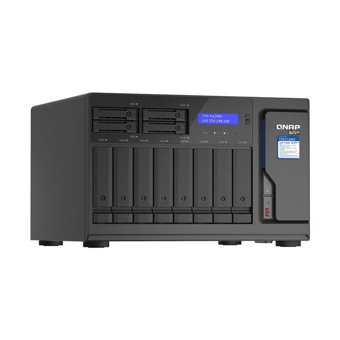 QNAP TVS-h1288X NAS Torre Ethernet Negro 2