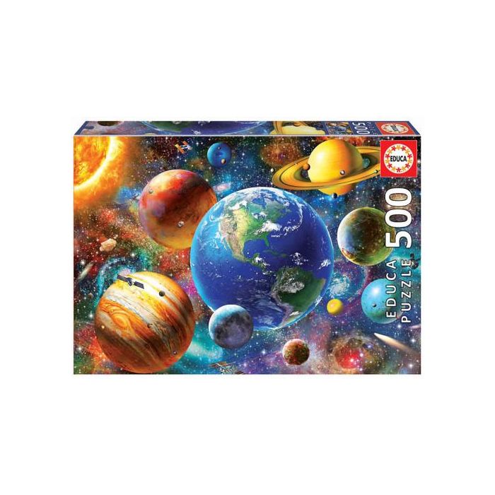 Educa Puzzle 500 Sistema Solar 18449 +10 años