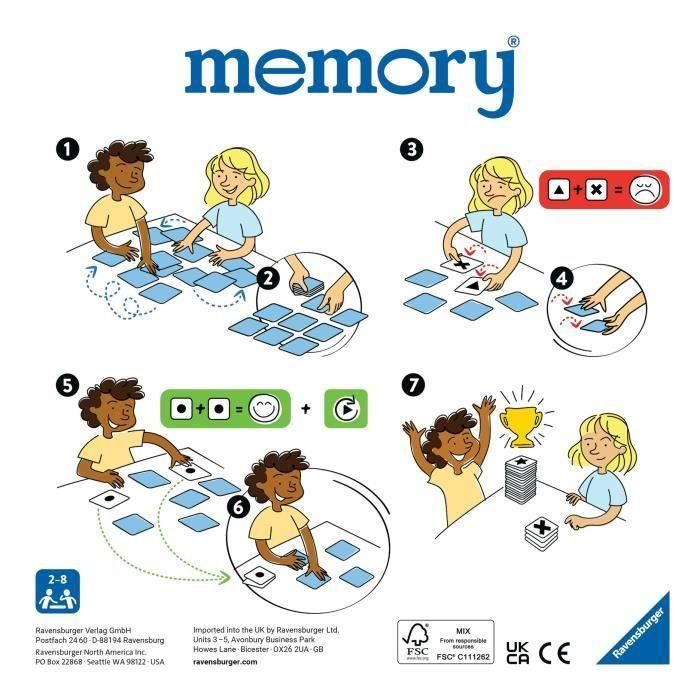 Gran memoria - Tema: Animales pequeños -4005556208791 - Ravensburger 3