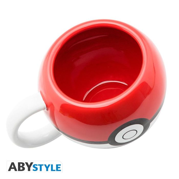 Taza 3D Abystyle Pokemon Pokeball 3