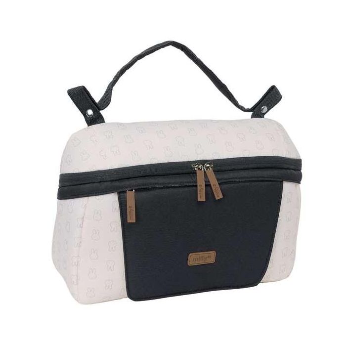 Safta Bolso Miffy Mum "Moon" para Carrito de Bebé, Recambiable y Repelente, 34x23x10 cm