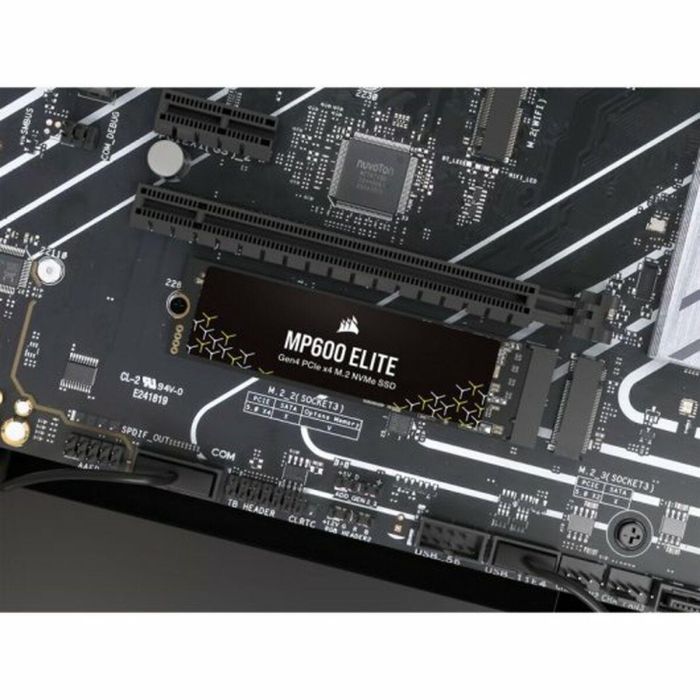 Corsair COR0840006677659 MP600 ELITE SSD Interno 2TB Gen4 PCIe x4 NVMe M.2 Sin disipador 1 Corsair COR0840006677659 MP600 ELITE SSD Interno 2TB Gen4 PCIe x4 NVMe M.2 Sin disipador 1