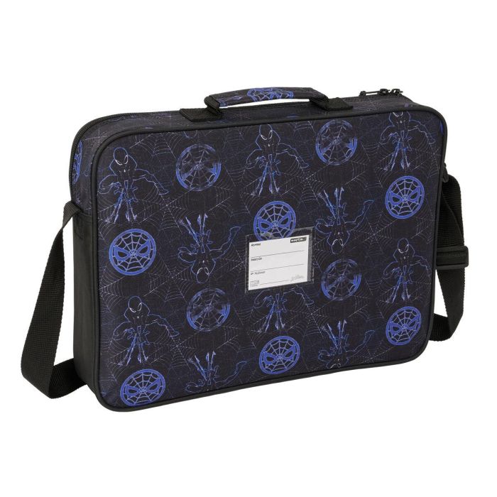 Cartera Escolar Spider-Man Attack Negro 38 x 28 x 6 cm 1