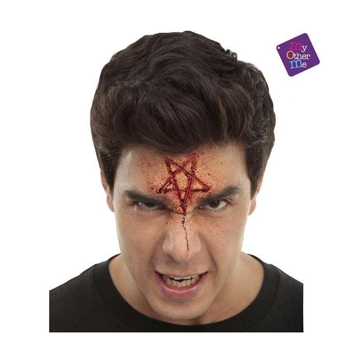 Aplicación látex pentagrama Aplicación látex pentagrama