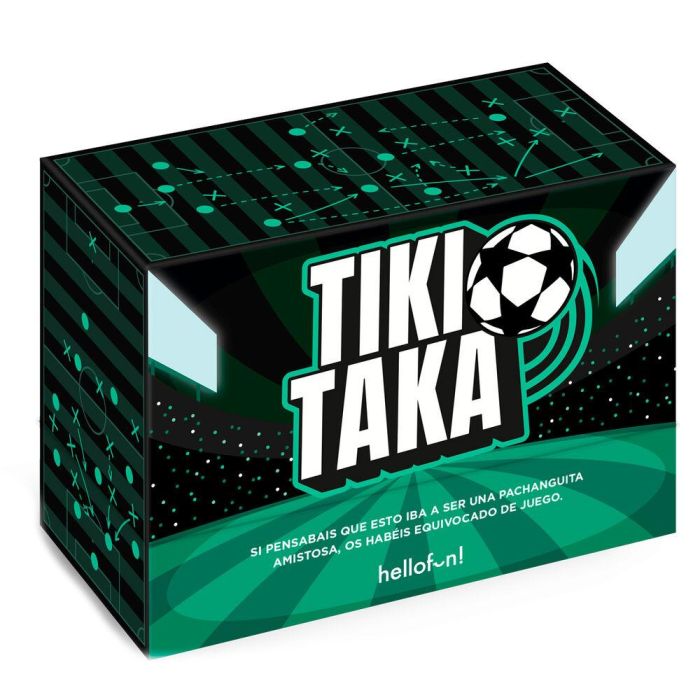 Hello Fun Juego Tiki Taka - Juego de Mesa Futbolístico con Tensión y Diversión, Edad 14+ Años, 14,8x10x7 cm 0 Hello Fun Juego Tiki Taka - Juego de Mesa Futbolístico con Tensión y Diversión, Edad 14+ Años, 14,8x10x7 cm 0