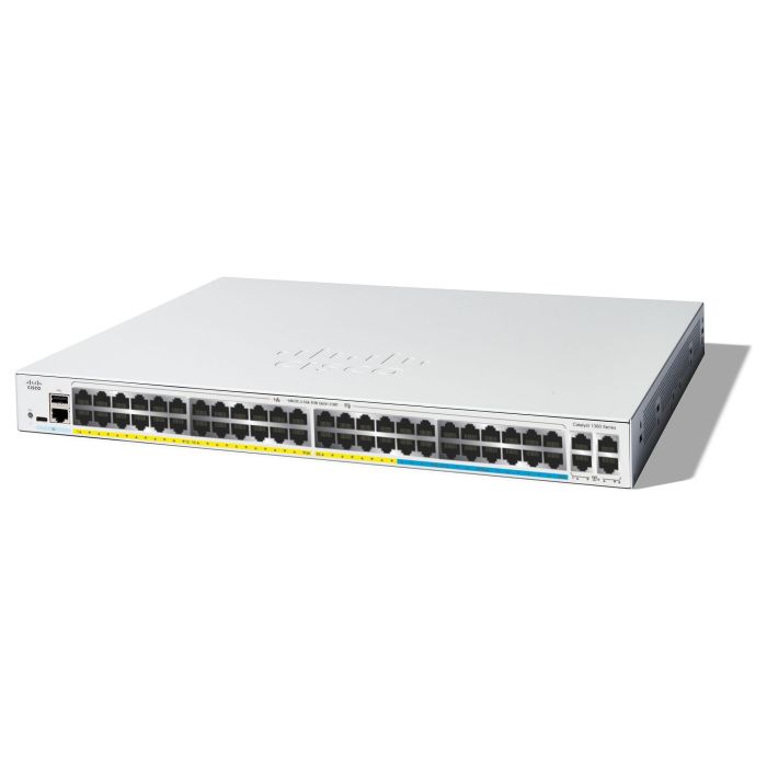 Cisco CATALYST 1300 Switch Gestionado 16-Port 2.5GE PoE Montaje en Rack Gigabit Ethernet 0 Cisco CATALYST 1300 Switch Gestionado 16-Port 2.5GE PoE Montaje en Rack Gigabit Ethernet 0