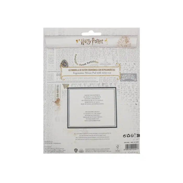 Wondee Alfombrilla Ratón Gel Ergonómica Harry Potter Dobby Reposamuñecas Antideslizante 250x20x230 mm 7
