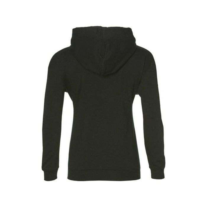 Sudadera con Capucha Mujer Asics Big Negro 1 Sudadera con Capucha Mujer Asics Big Negro 1