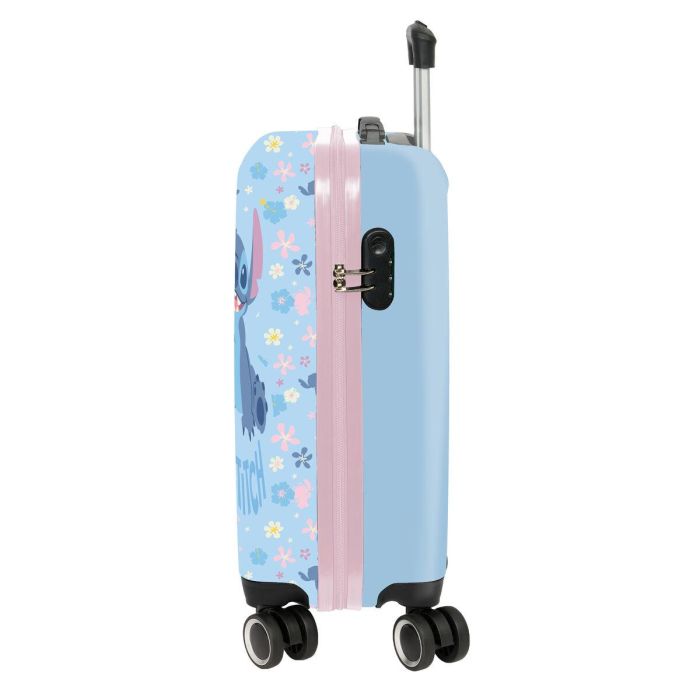 Trolley de Cabina Stitch HAPPY Celeste 20'' 20 L 34,5 x 55 x 20 cm 2