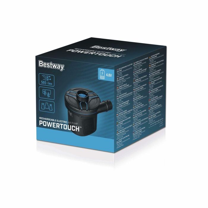 Bestway Hinchador Electrico Recargable 11,5x10,1x10,4 cm 565 Litro/Minuto Hinchable y Camping 62260 2 Bestway Hinchador Electrico Recargable 11,5x10,1x10,4 cm 565 Litro/Minuto Hinchable y Camping 62260 2