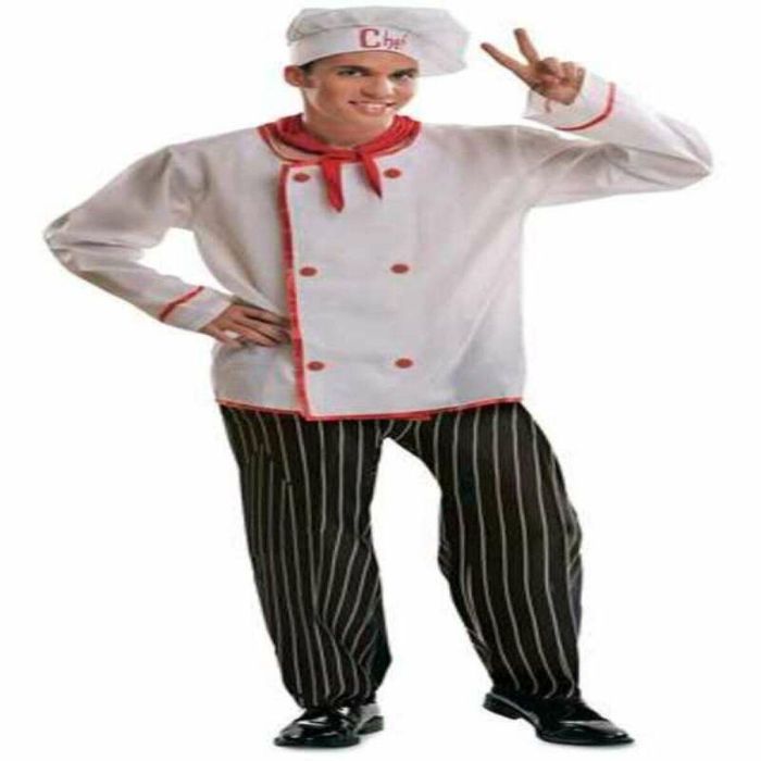 Disfraz adulto chef talla XL 3 Disfraz adulto chef talla XL 3
