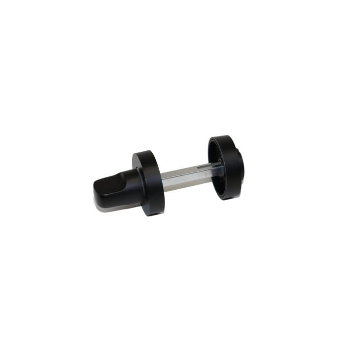 Emuca Lote de 5 condenas con roseta redonda para puertas de interior, diámetro 35mm, Zamak, Negro 2 Emuca Lote de 5 condenas con roseta redonda para puertas de interior, diámetro 35mm, Zamak, Negro 2