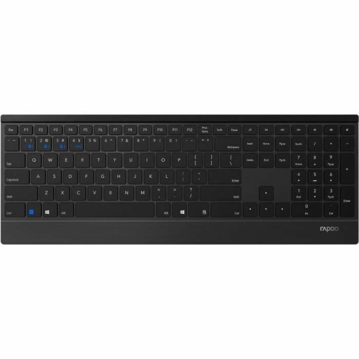 Teclado Rapoo E9500M Negro AZERTY 0 Teclado Rapoo E9500M Negro AZERTY 0