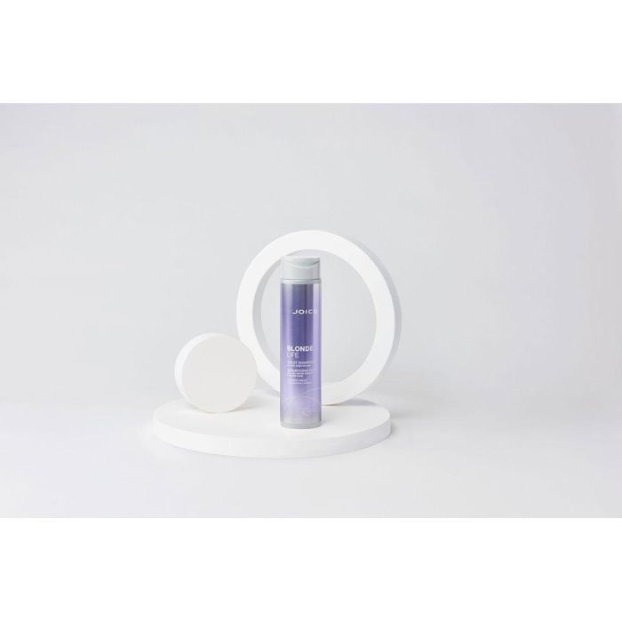 Joico Blonde Life Violet Shampoo 300 ml Champú para Cabello Rubio Neutralizador de Tonos Amarillos 1